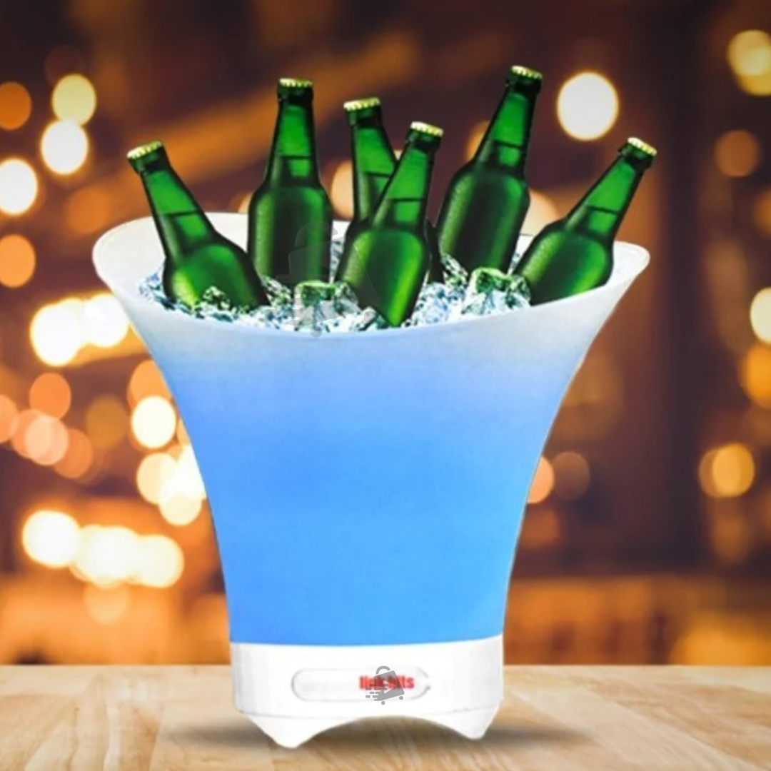 Hielera con Bocina Bluetooth Y Luz Led Recargable