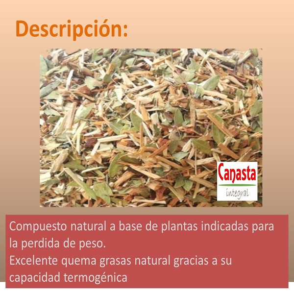 Té Herbal Adelgazante Depurador de Grasa Orgánico 1kg
