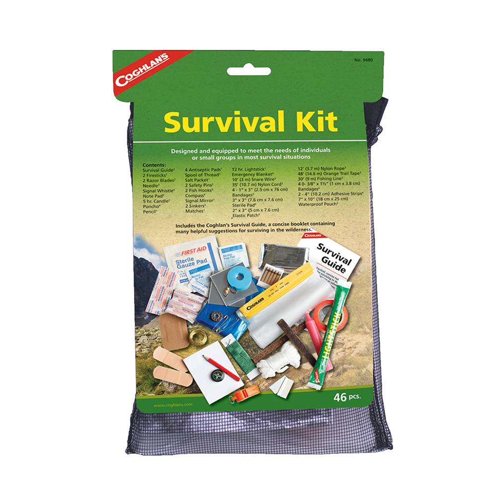 Mochila Natgeo/ Impermeable/ Termo/ Kit Emergencia/ Tabletas Purificadoras De Agua