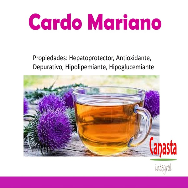 Té Cardo Mariano Orgánico Natural 250g