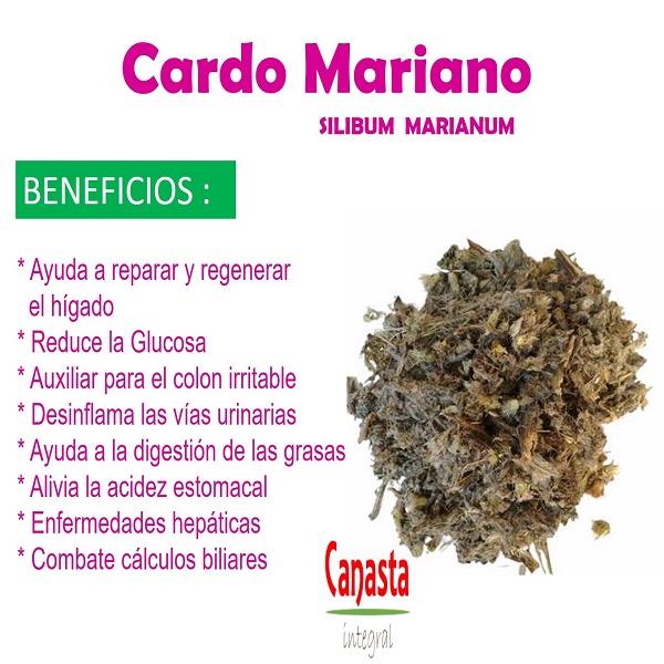 Té Cardo Mariano Orgánico Natural 250g