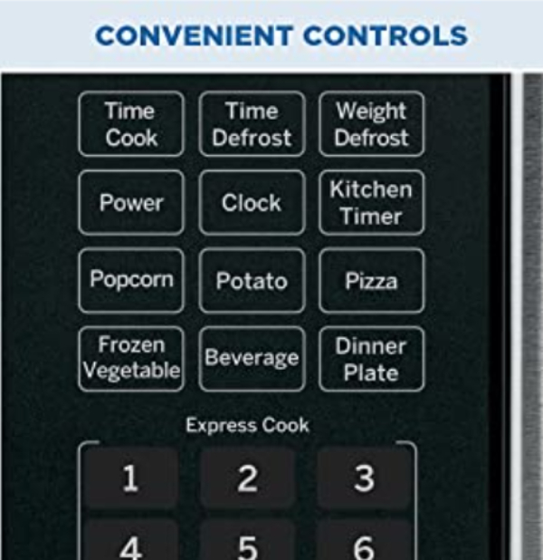 Horno Microondas General Electric de Acero inoxidable 950 W MODELO JESP113SPSS Reacondicionado(caja genérica)