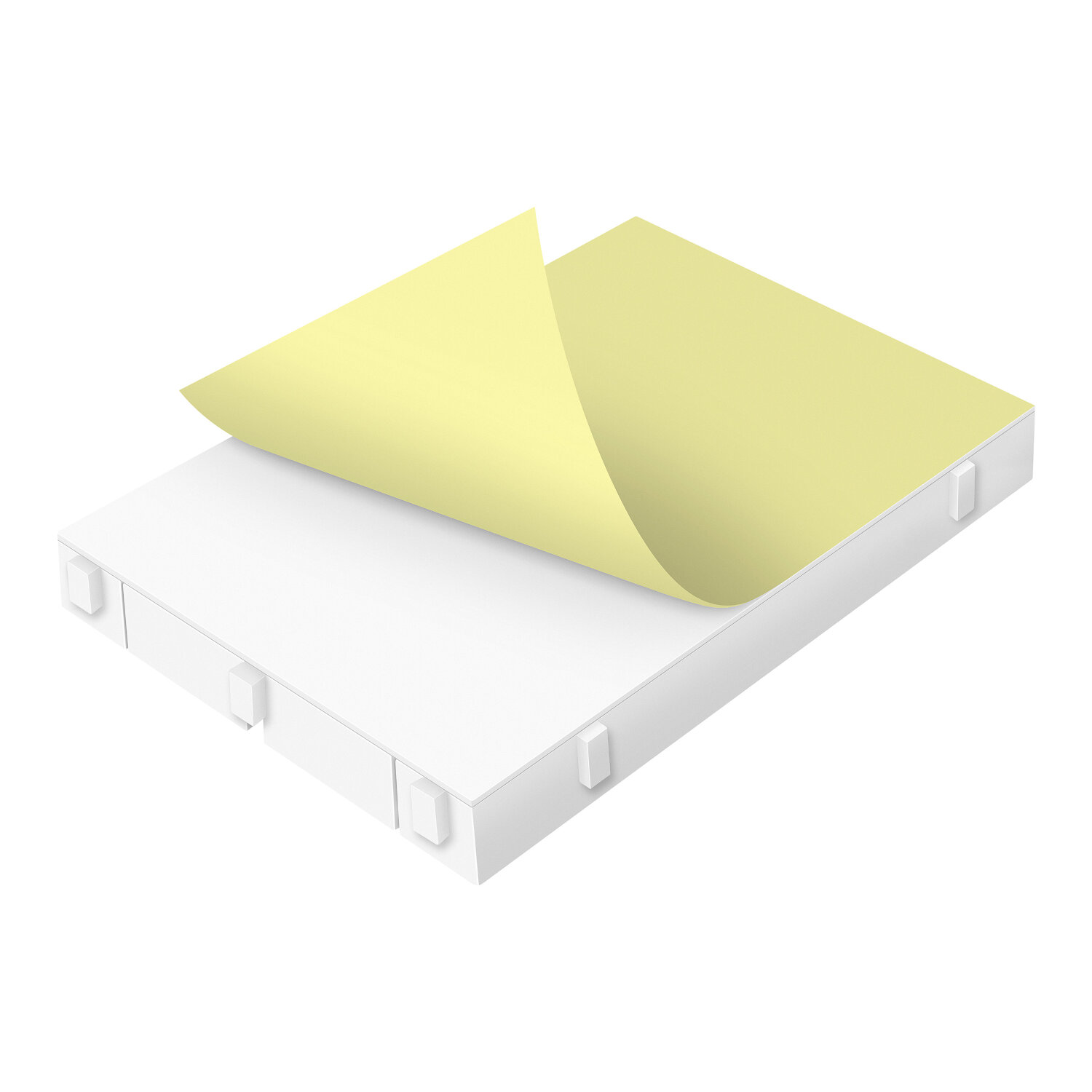 Mini protoboard de ensamble a presión, 1 bloque y 2 tiras 
