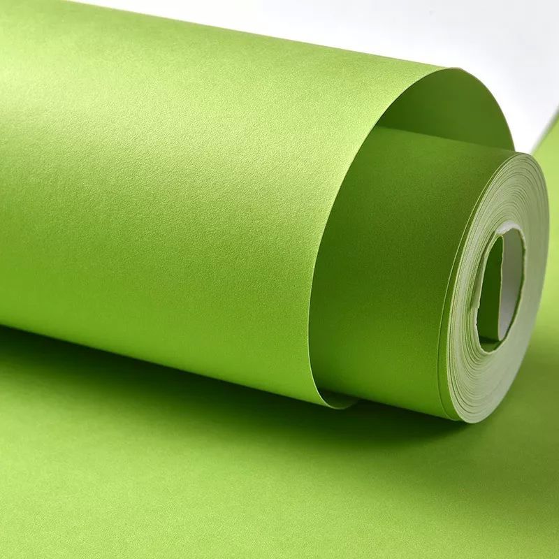 Papel Tapiz Adherible Textura Verde Limon 10m X 45cm Tp144