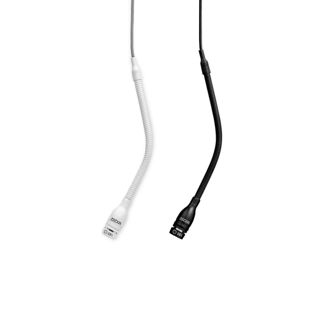 Micrófono Áereo SHURE MX202B-C Cápsulas Intercambiables para Patrón Polar adecuado