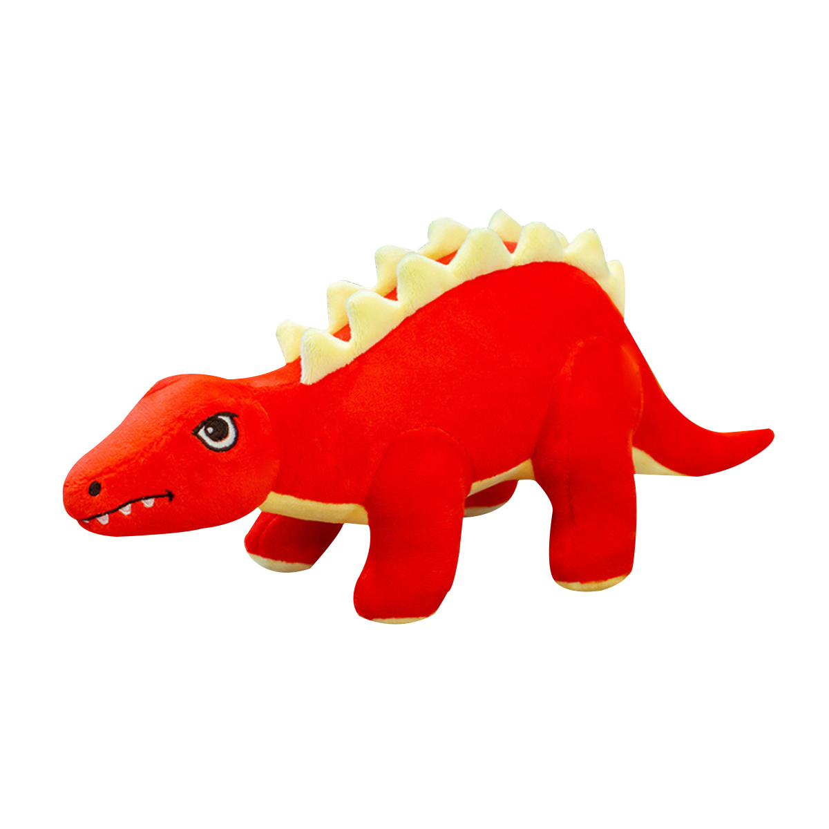 Peluche Dinosaurio Estegosaurio Rojo Plush Toys