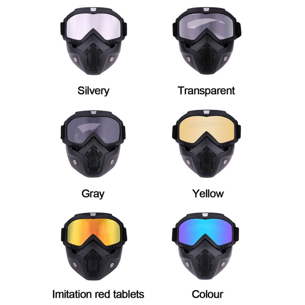 Googles Moto Mascara Gafas Careta Desmontable Gotcha