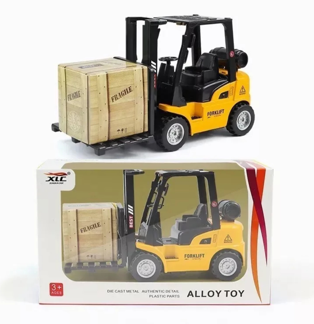 Niño Alear Montacargas Juguete Carros Más 3 Años Escala 1:50