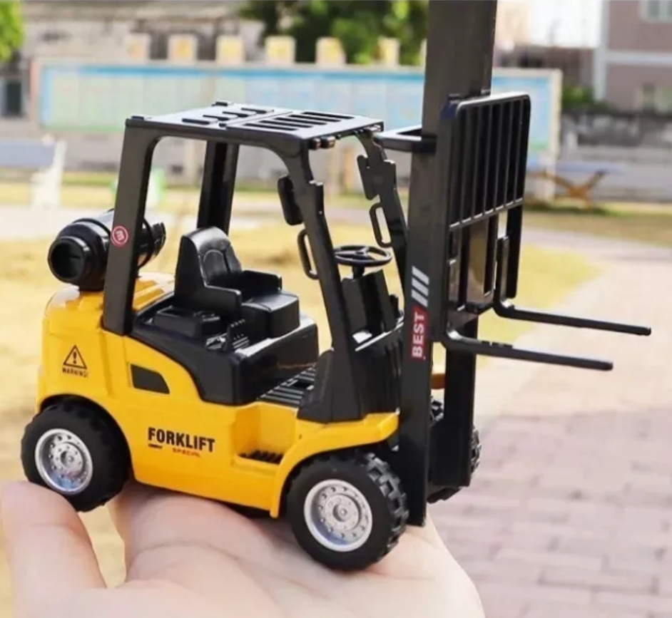 Niño Alear Montacargas Juguete Carros Más 3 Años Escala 1:50