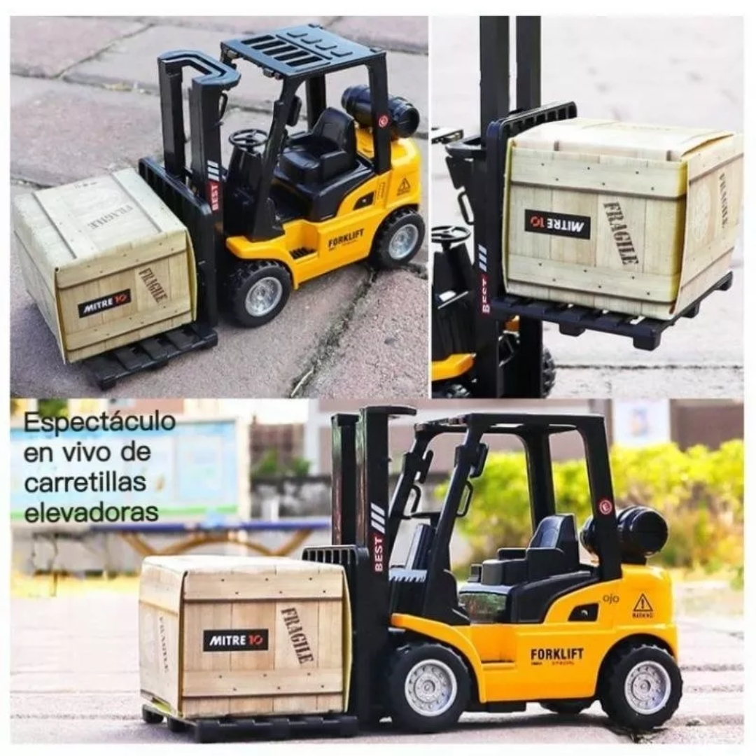 Niño Alear Montacargas Juguete Carros Más 3 Años Escala 1:50