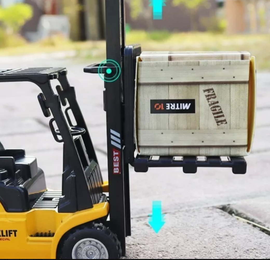 Niño Alear Montacargas Juguete Carros Más 3 Años Escala 1:50