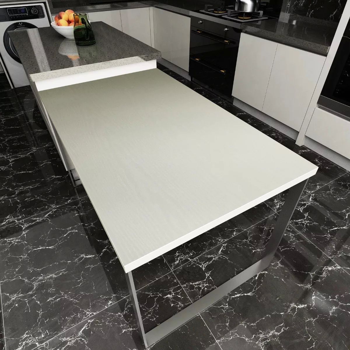 Papel Tapiz Adherible Textura Madera Blanca 10m X 45cm Tp122