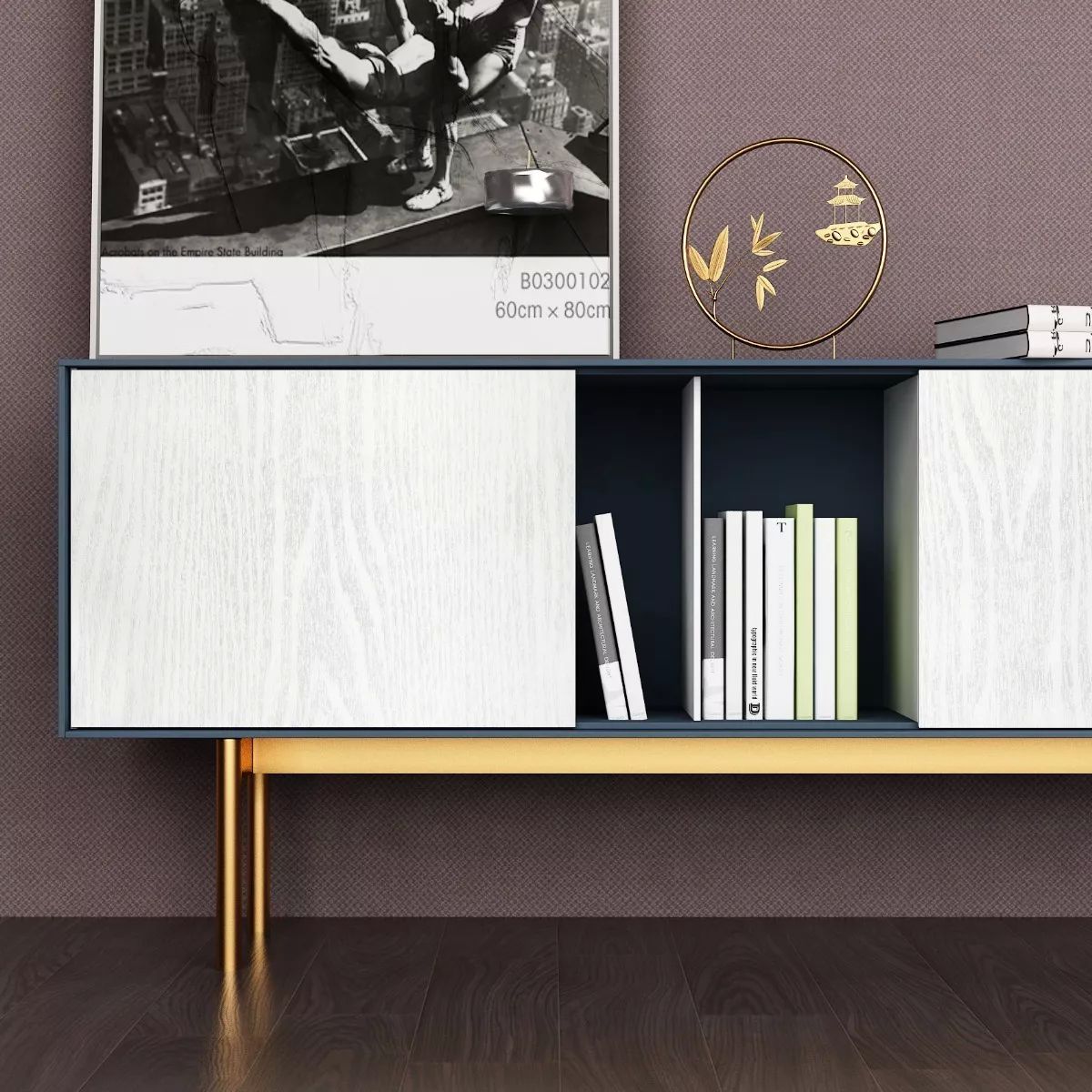 Papel Tapiz Adherible Textura Madera Blanca 10m X 45cm Tp122