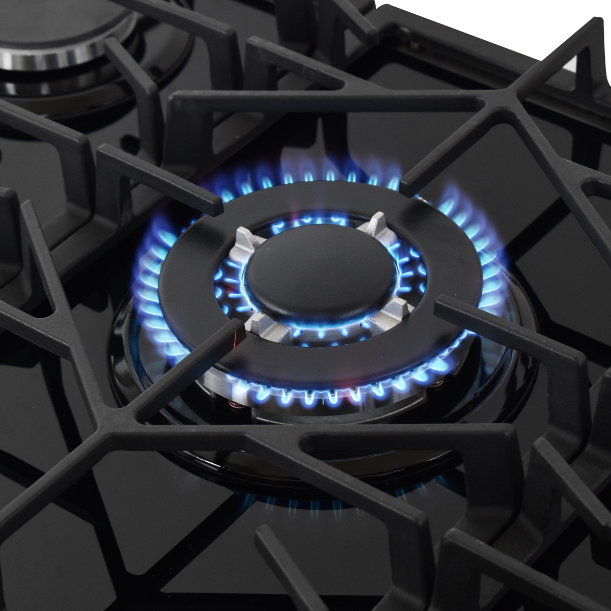 Parrilla Empotrable A Gas Supra SENZA 76cm De Cristal 5 Quemadores