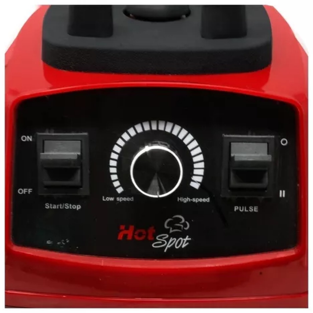 Licuadora Hot Spot 554 2 L roja con vaso de policarbonato 120V