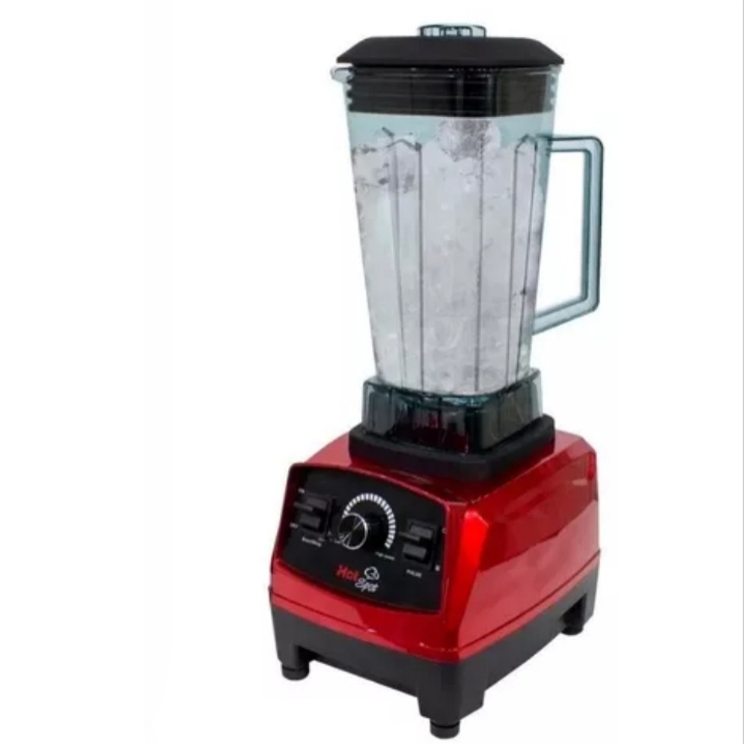 Licuadora Hot Spot 554 2 L roja con vaso de policarbonato 120V