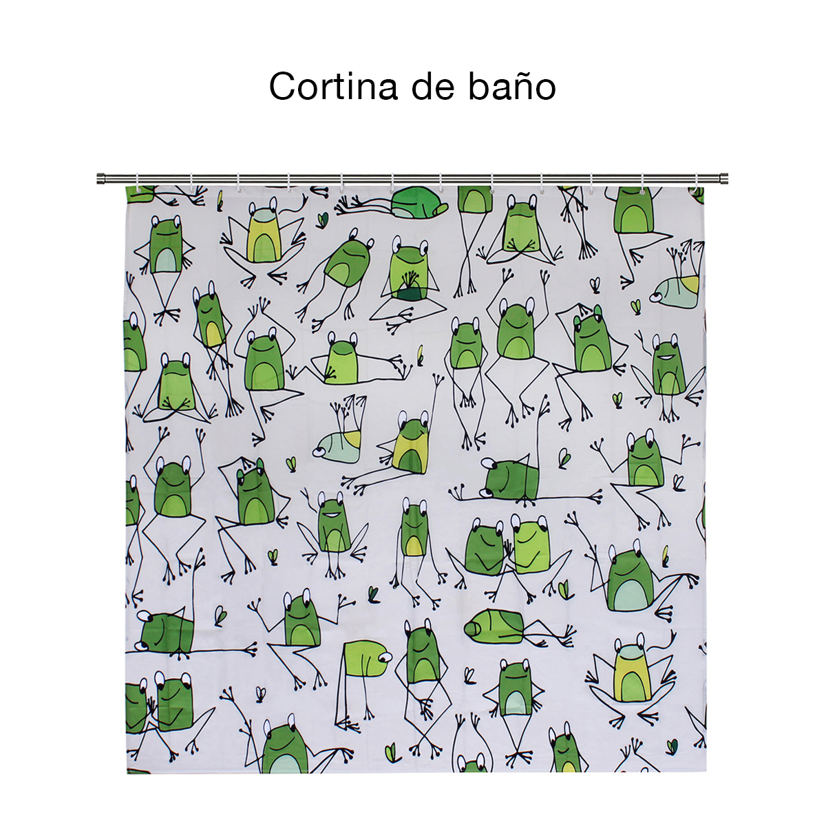 Juego Para Baño Premium Estandar 4 Piezas  Ranitas