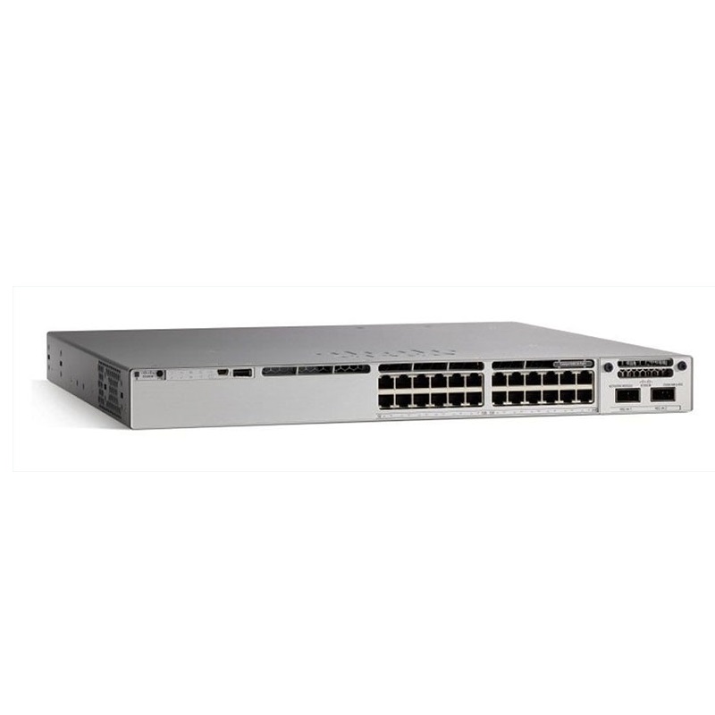 Switch Cisco Gigabit Ethernet Catalyst 9300L 24 Puertos 10 100 1000Mbps