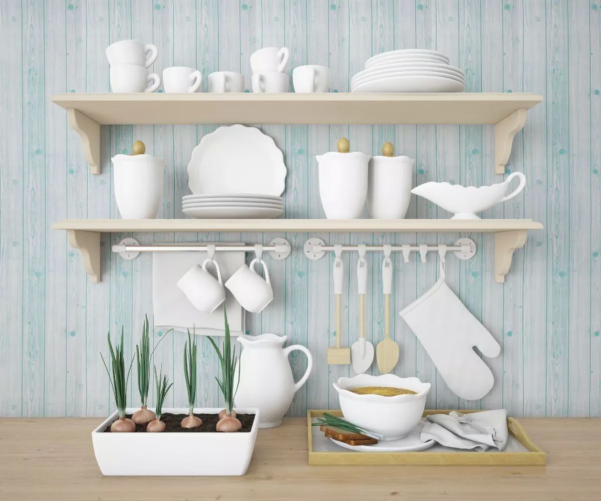 Papel Tapiz Autoadherible Tablon Vintage Azul 10m X45cm Tp99