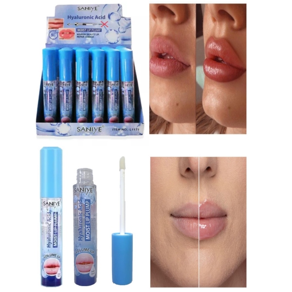 Lip Plump/Labial de volumen de Ácido Hialuronico 2pz