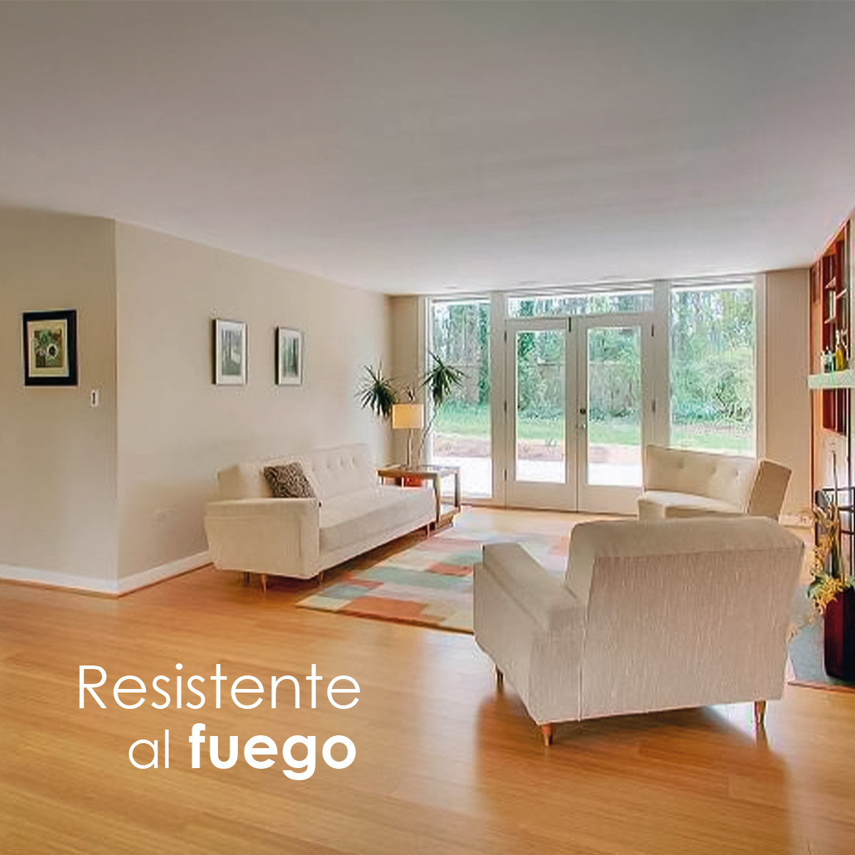 Piso De Bambu. Duela De Bambu Carbonizado Vertical 24 piezas cubre 2.2 m2 modelo #2 Arce