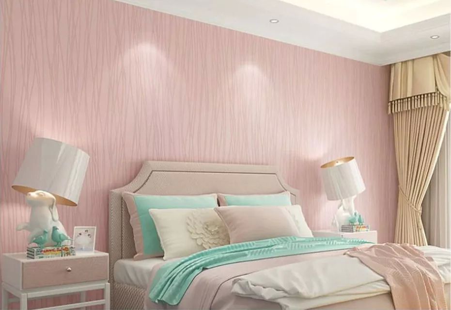 Papel Tapiz Adherible 10m X 45cm Nordico Rosa Tp73