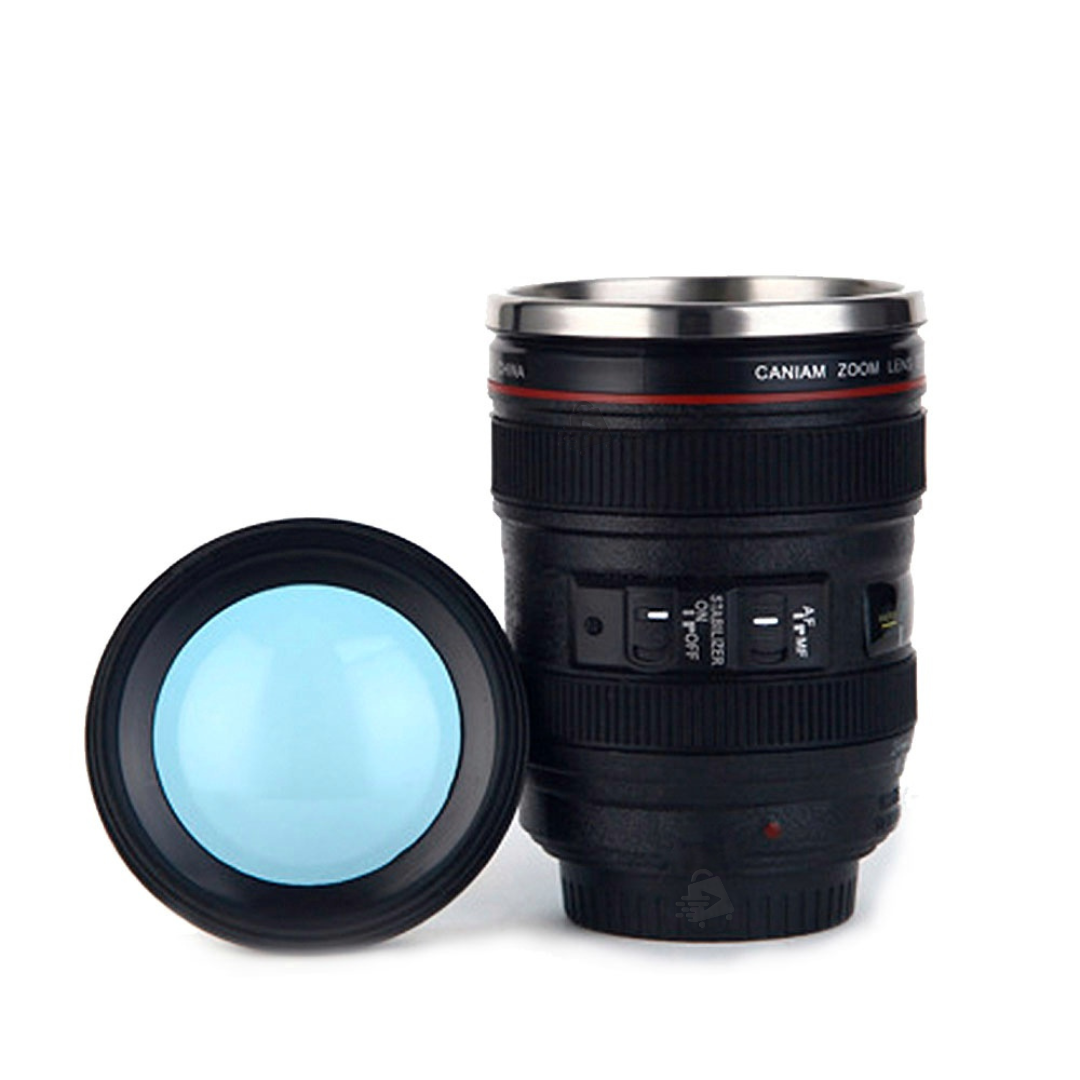 Termo En Forma De Lente De Cámara