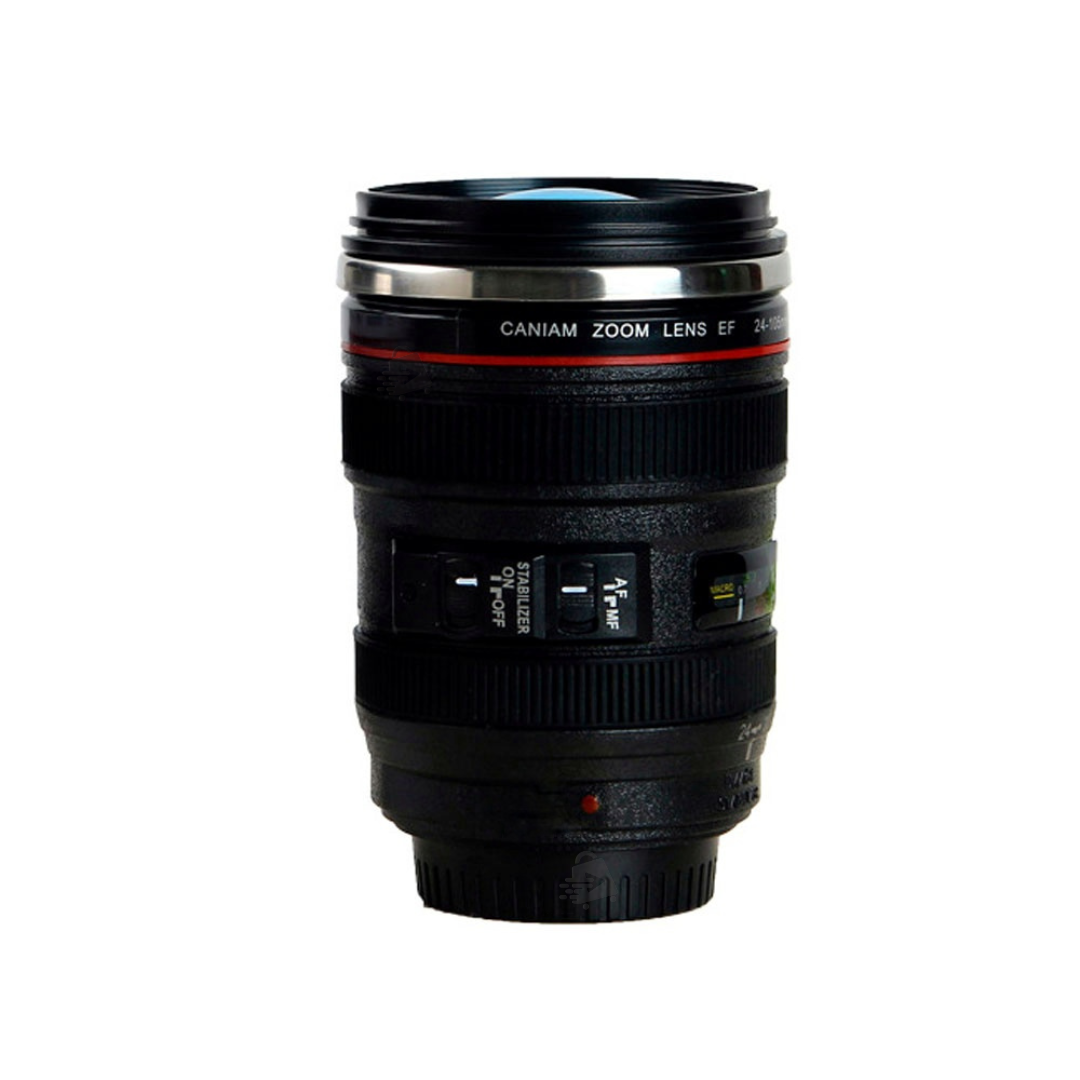 Termo En Forma De Lente De Cámara