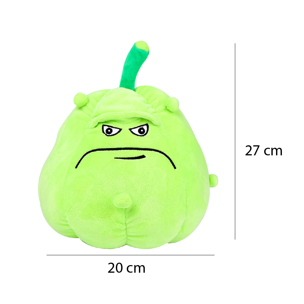 Peluche Plantas Vs Zombies Para Niños Diseño Chayote 