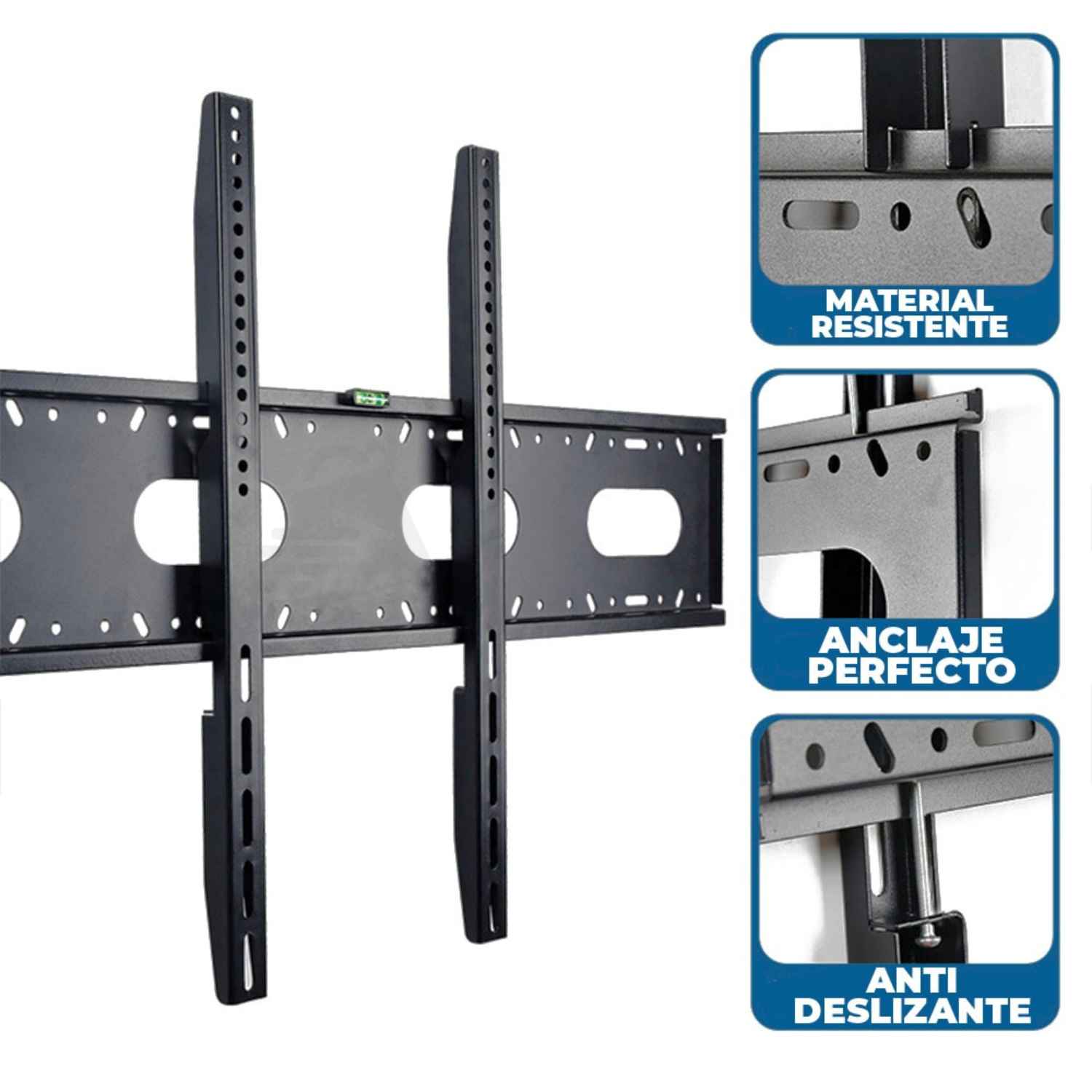 GENERICO Soporte Tv Monitor Brazo Giratorio Resistente Varías Pulgada