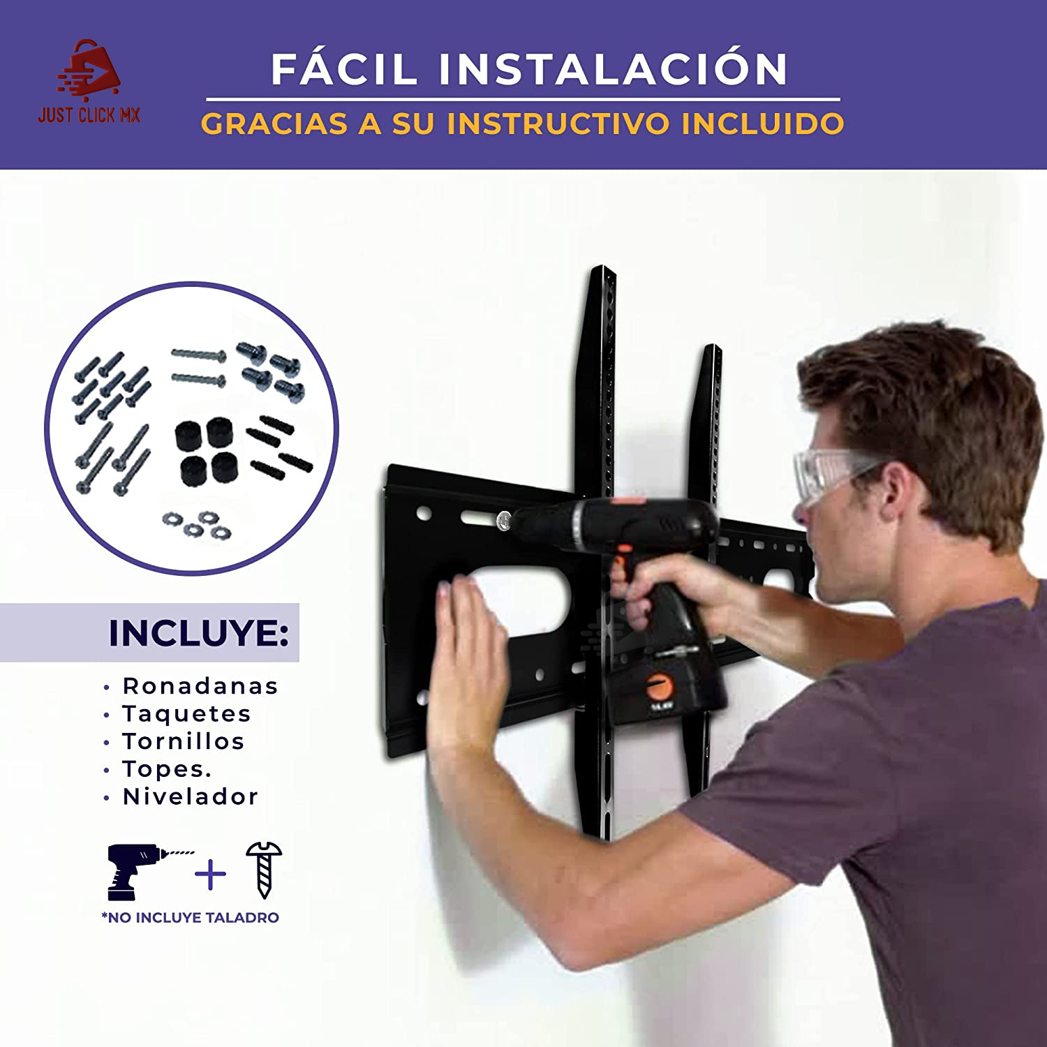 Soporte Para TV De 42 a 120 Pulgadas Reforzado.