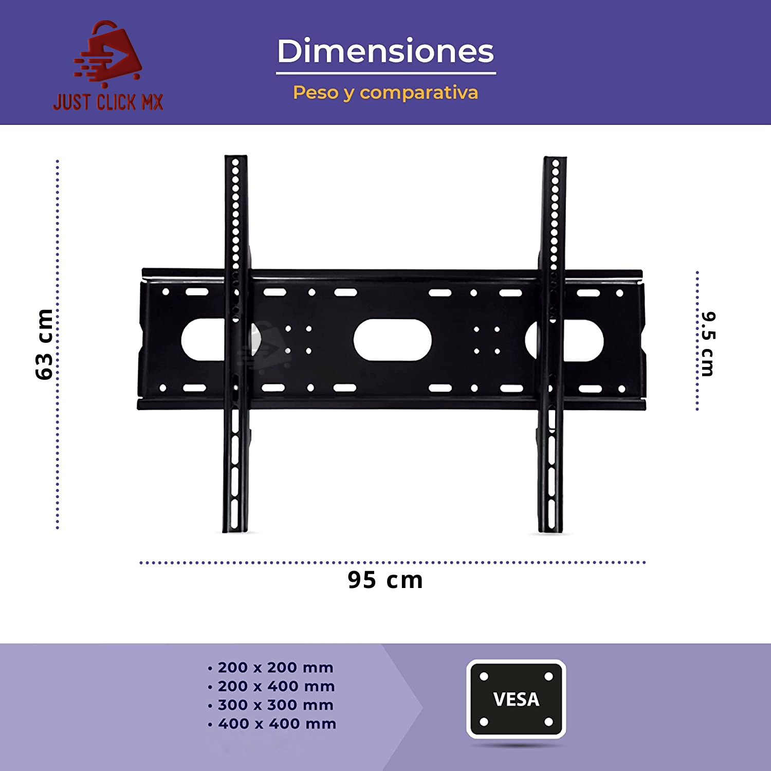 Soporte Para TV De 42 a 120 Pulgadas Reforzado.