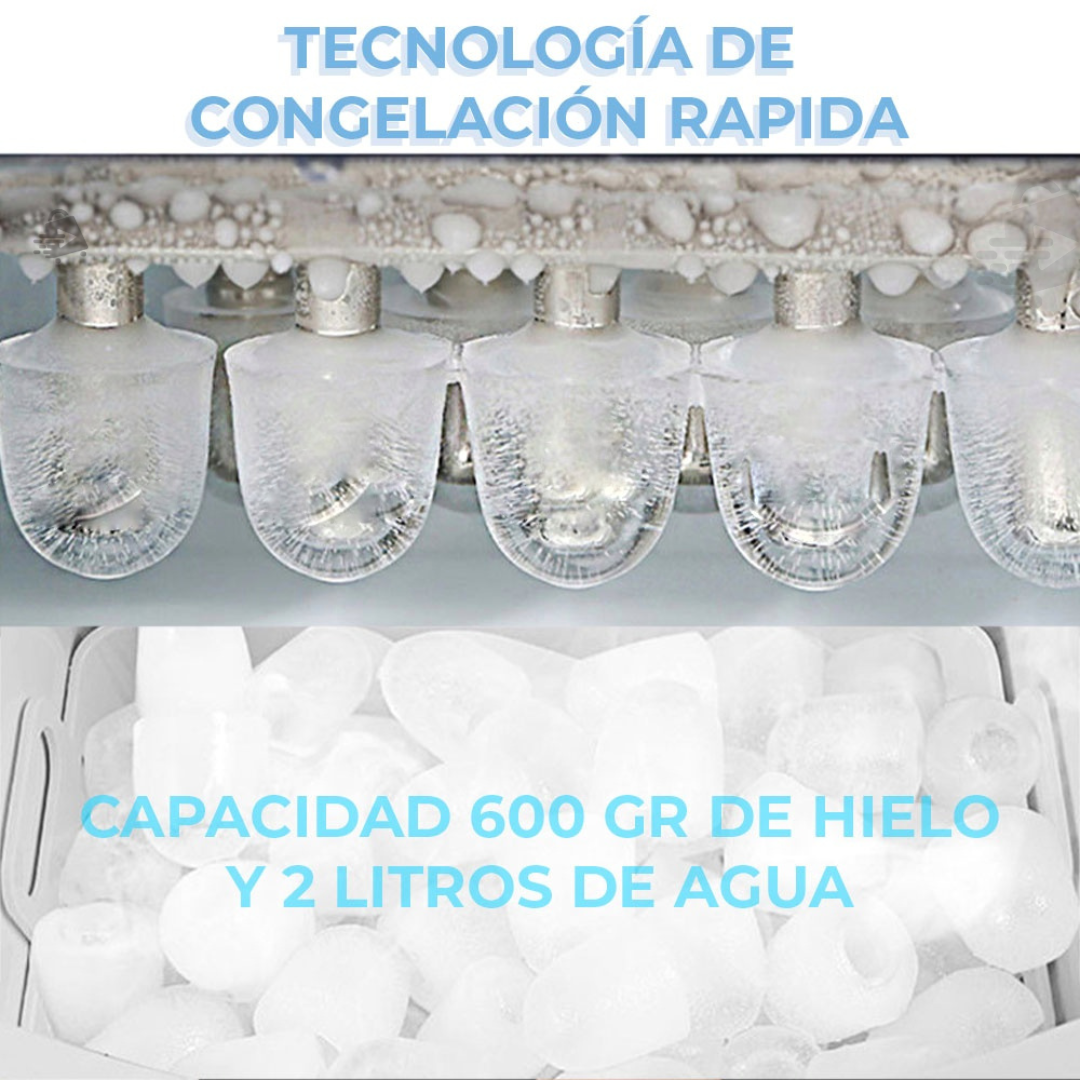 Máquina Para Hacer Hielo Express Portátil