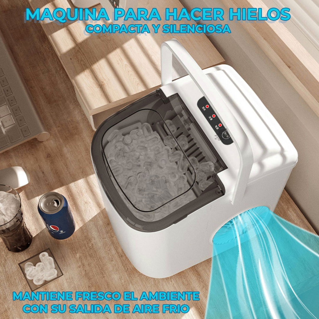 Máquina Para Hacer Hielo Express Portátil
