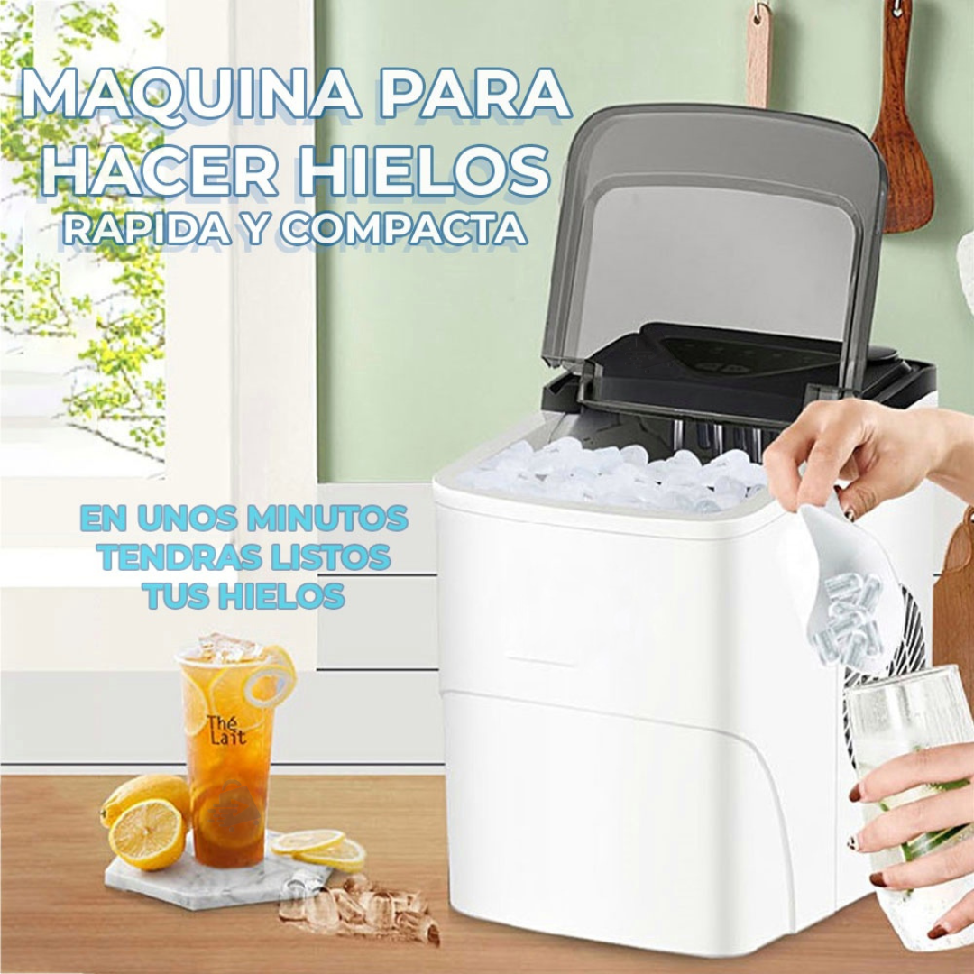 Máquina Para Hacer Hielo Express Portátil