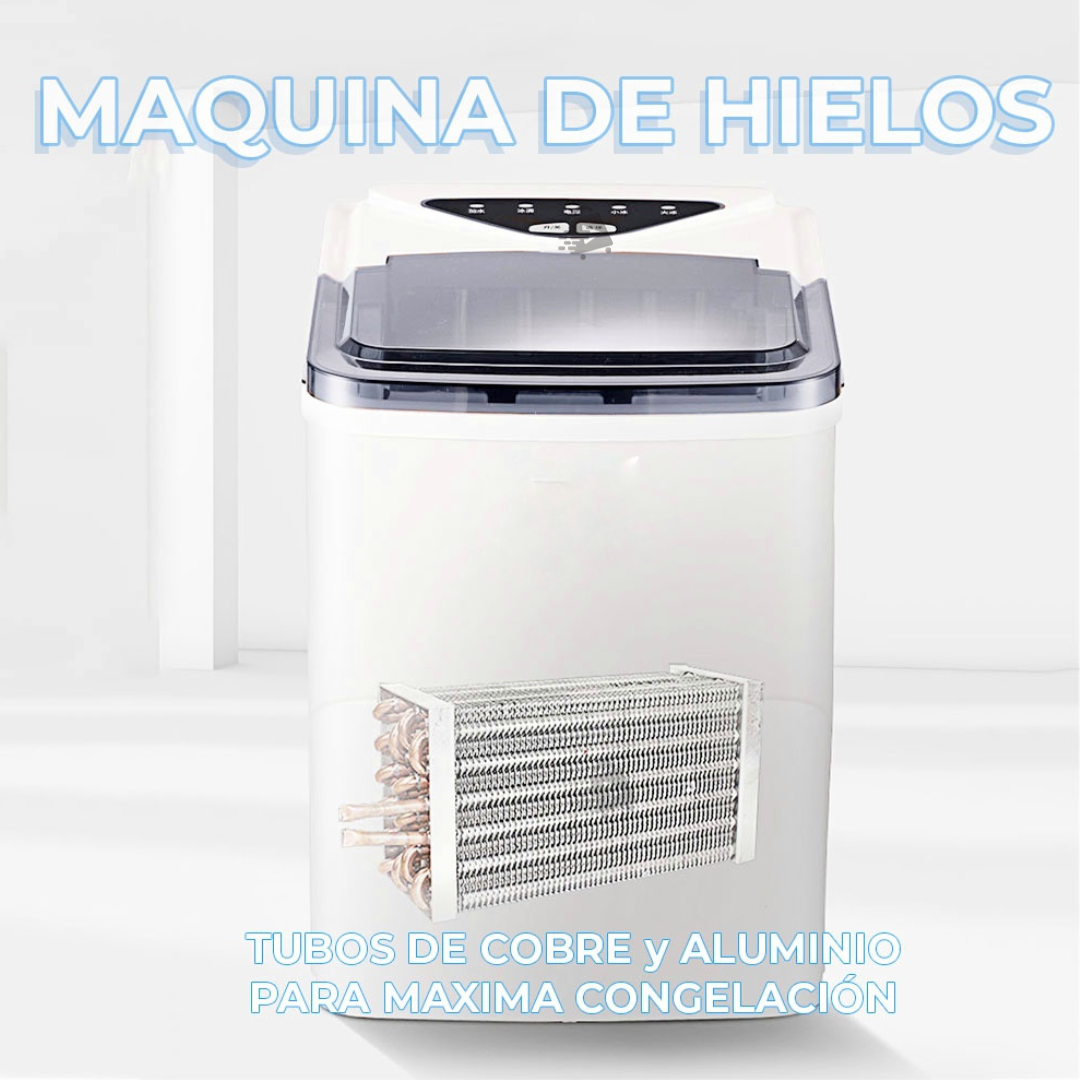Máquina Para Hacer Hielo Express Portátil