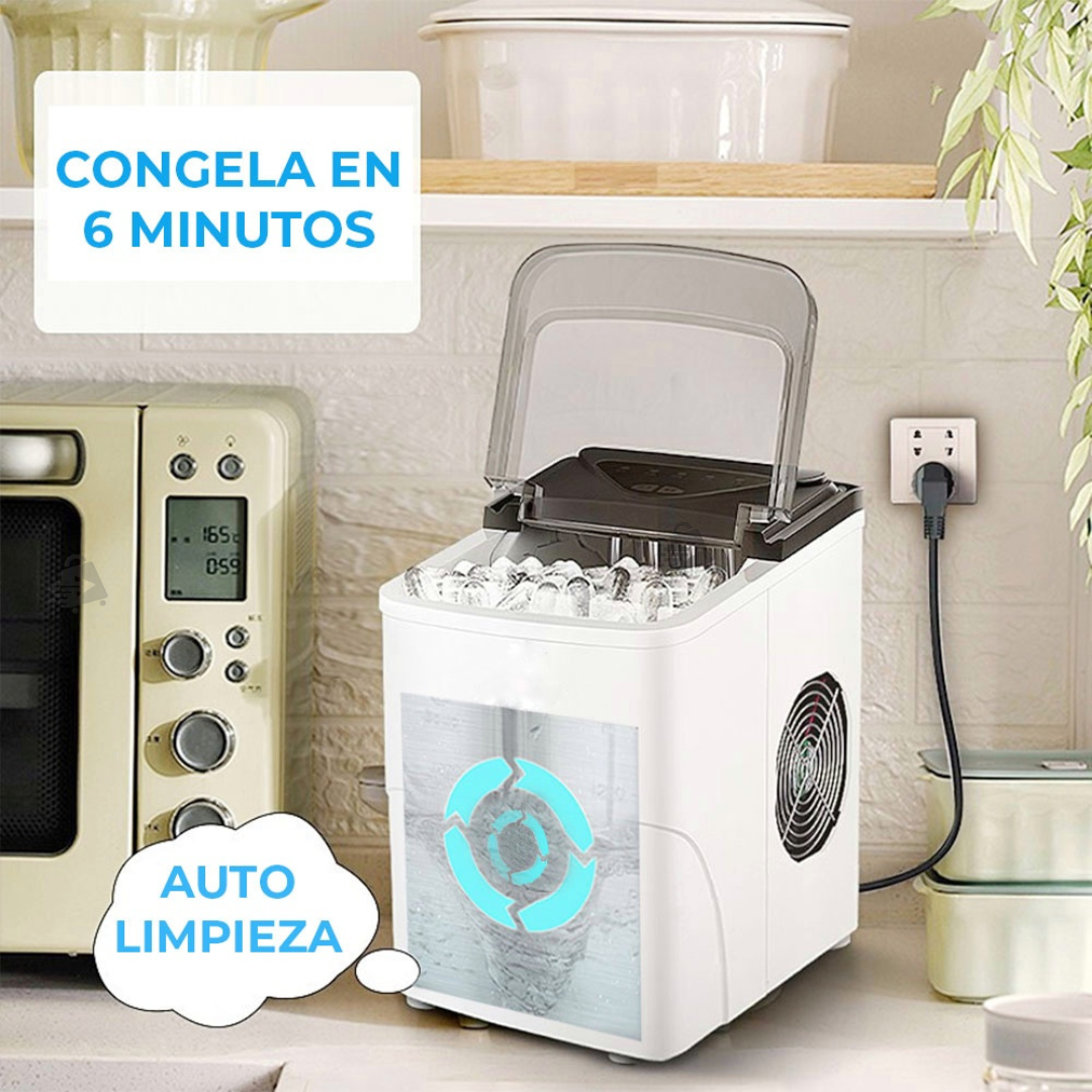 Máquina Para Hacer Hielo Express Portátil