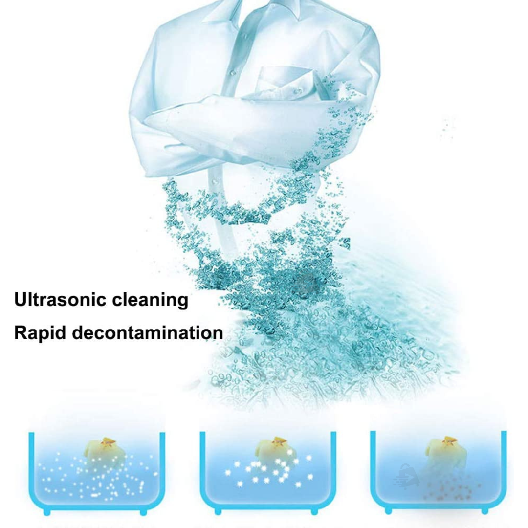 Mini Lavadora Portátil En Cubeta Plegable Con Centrifugado