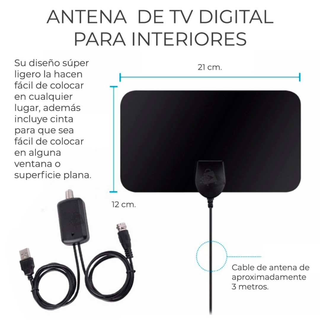 Antena TV Digital HD 1080P