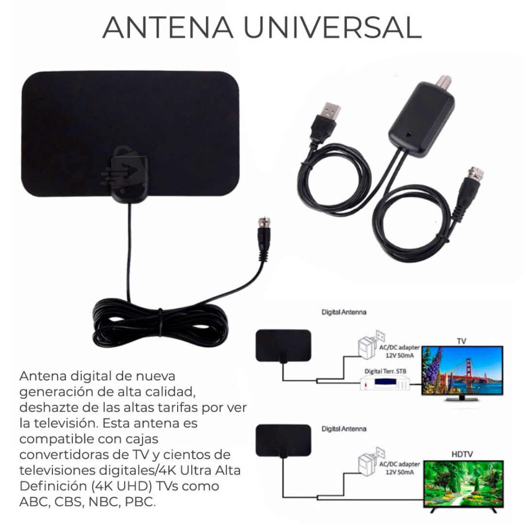 Antena TV Digital HD 1080P