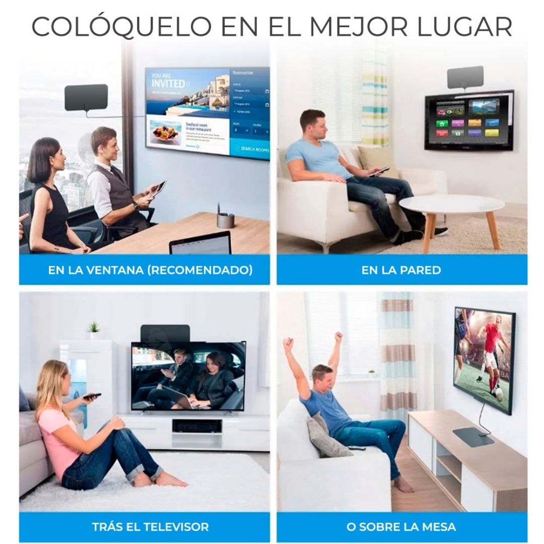 Antena TV Digital HD 1080P