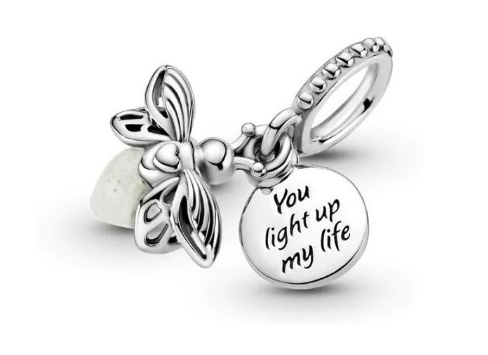 Charm Luciérnaga Brilla Compatibl Pandora C/cadena FUNBU