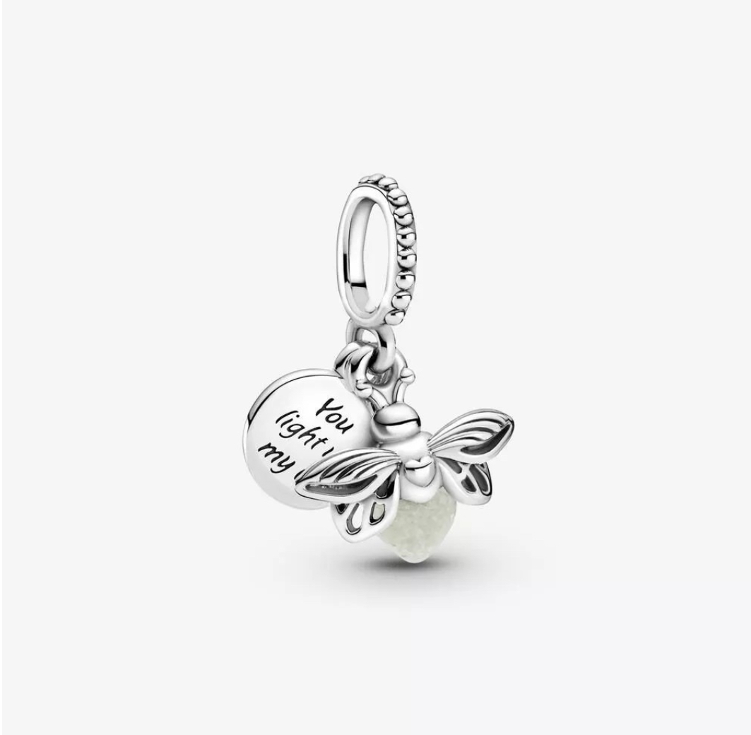 Charm Luciérnaga Brilla Compatibl Pandora C/cadena FUNBU