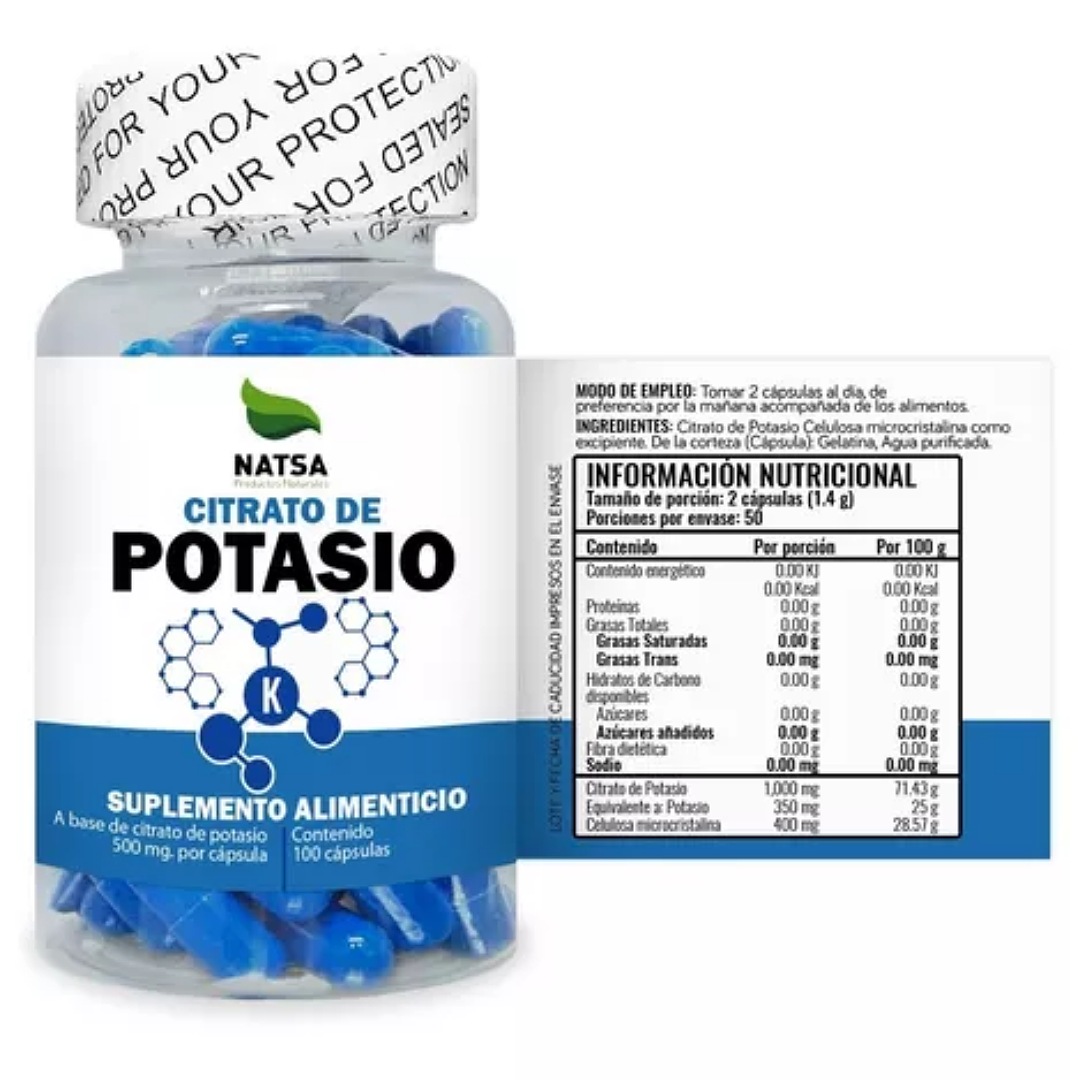 Pack Citratos - Magnesio Y Potasio 100 Caps C/u
