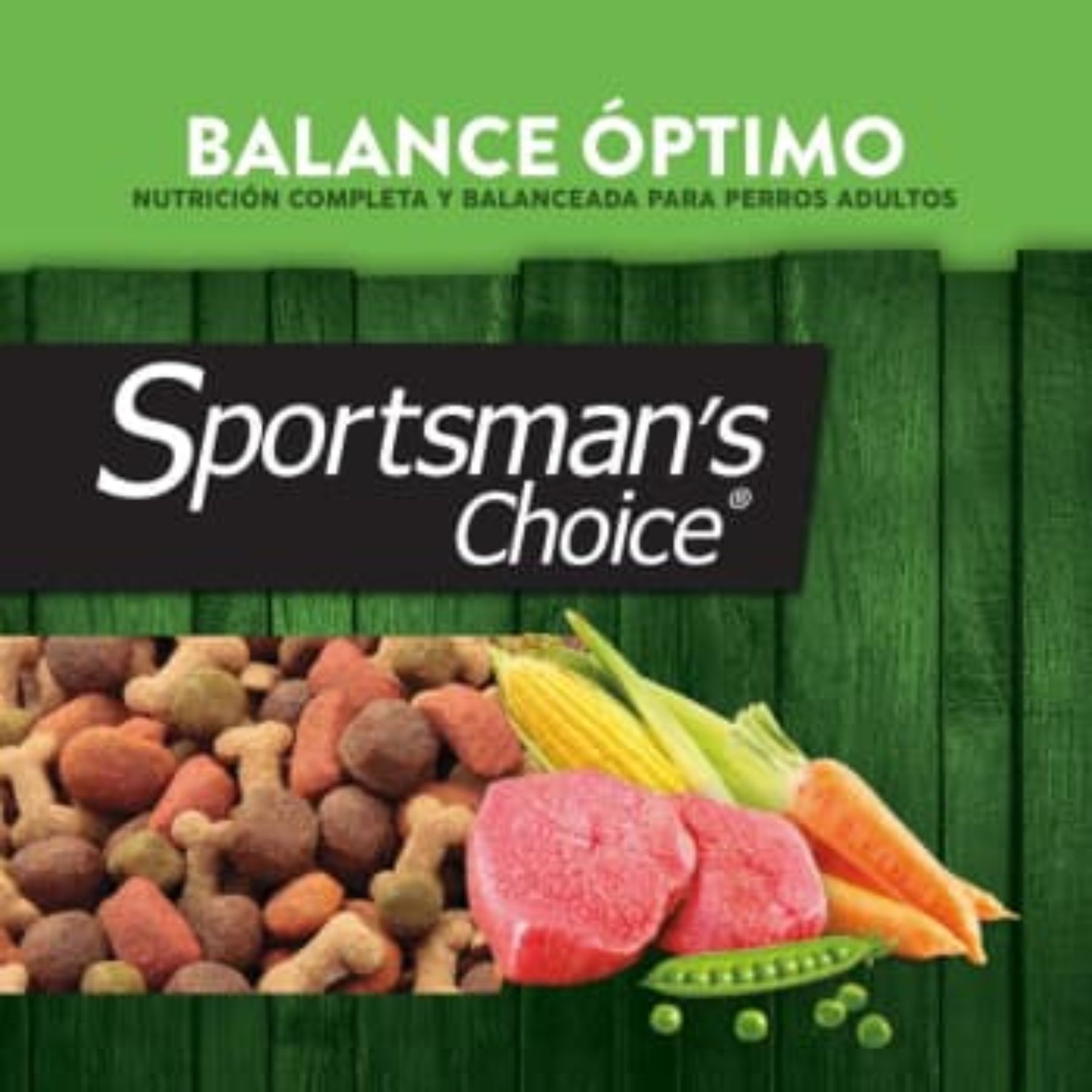 Croquetas Sportsmans Choice Balance Óptimo 17Kg Members Mark-verde