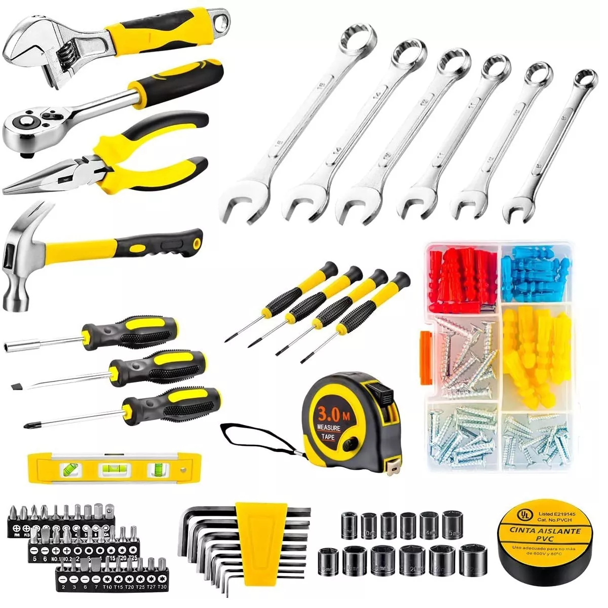 Juego De Herramientas Mecánicas Desarmadores