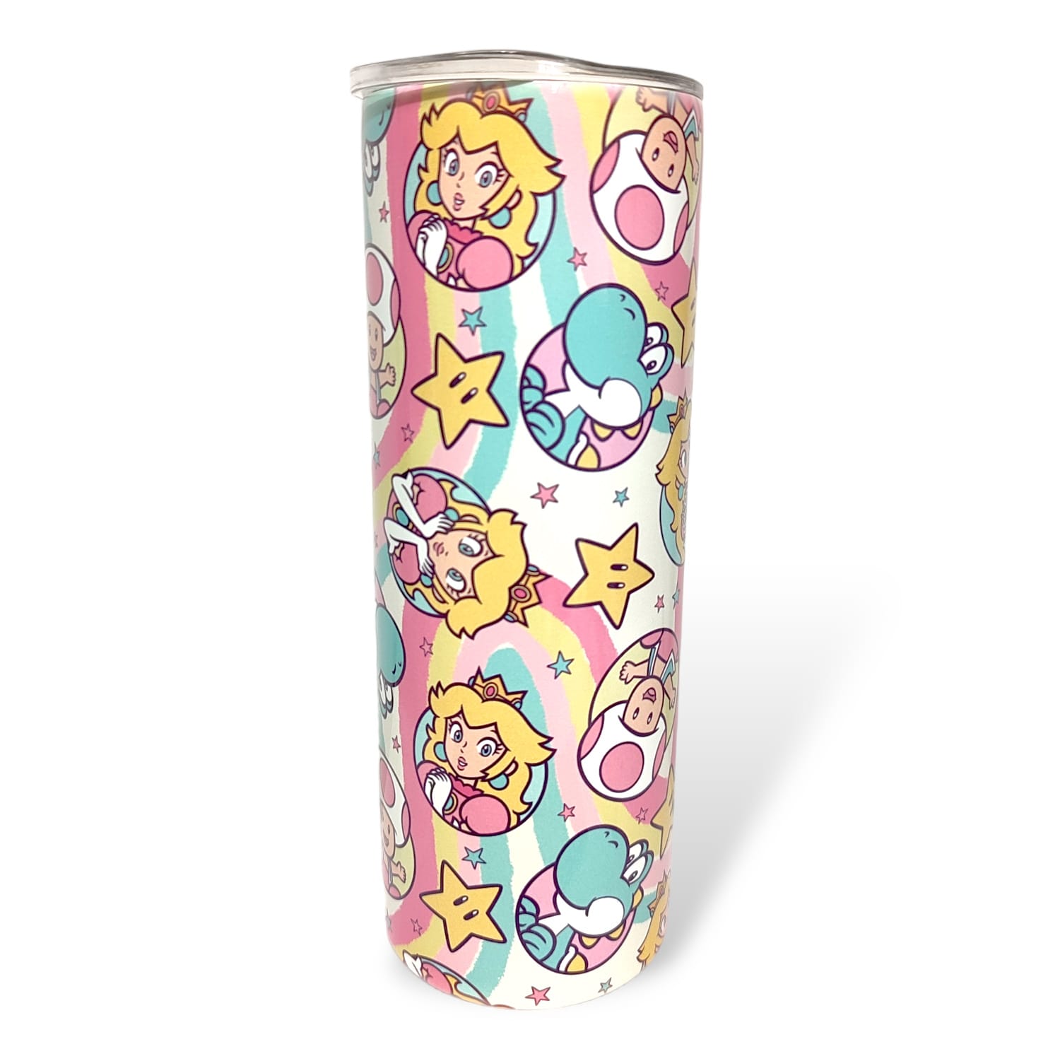 Termo Personalizado Super Mario Bros Princesa 600ml