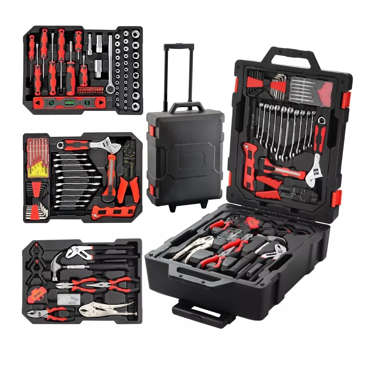 Juego De Herramientas De Taller Mecánico, 191 Piezas