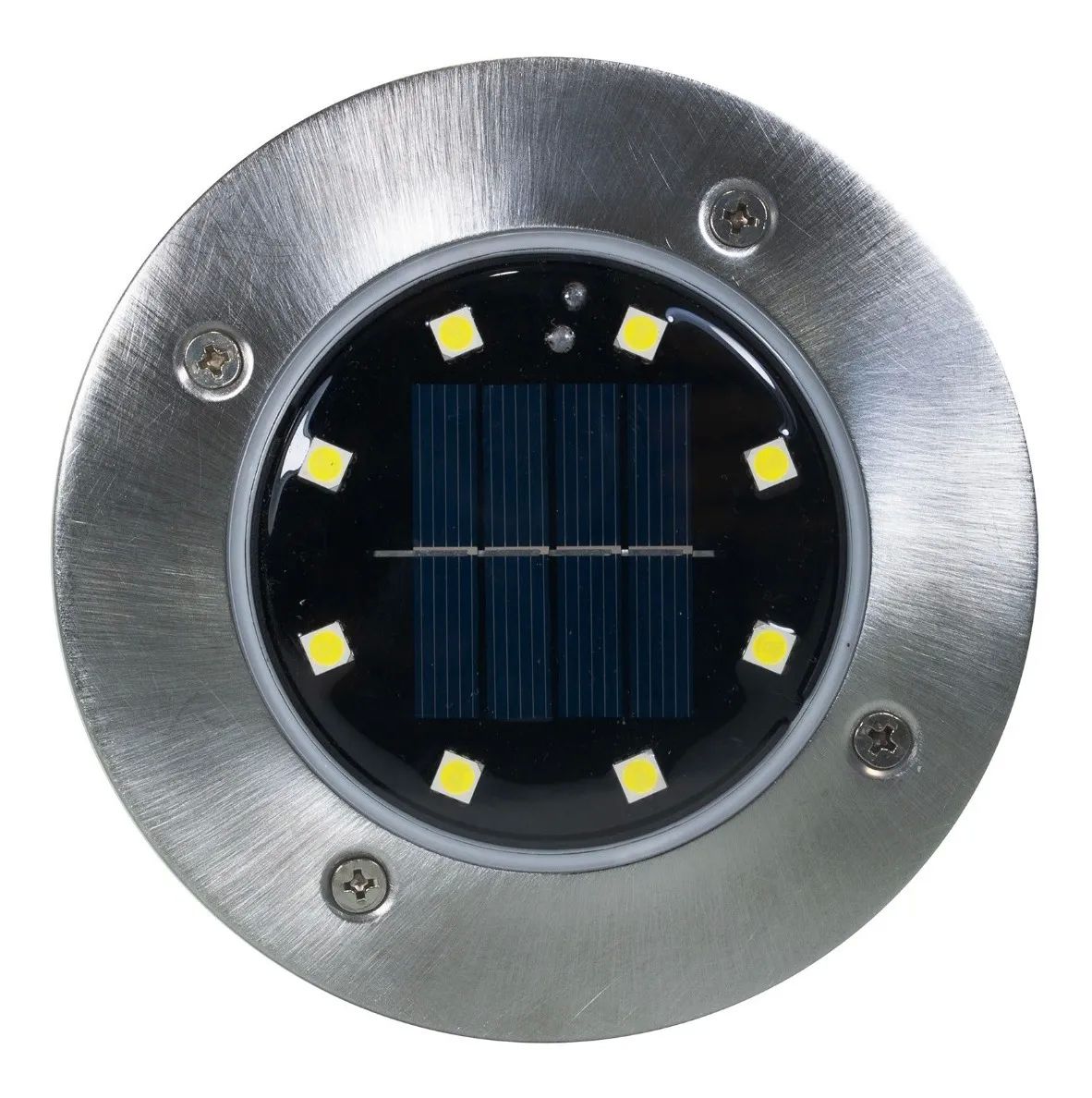 Lámpara Solar De Suelo Solar Para Exteriores Jardín 2 Piezas