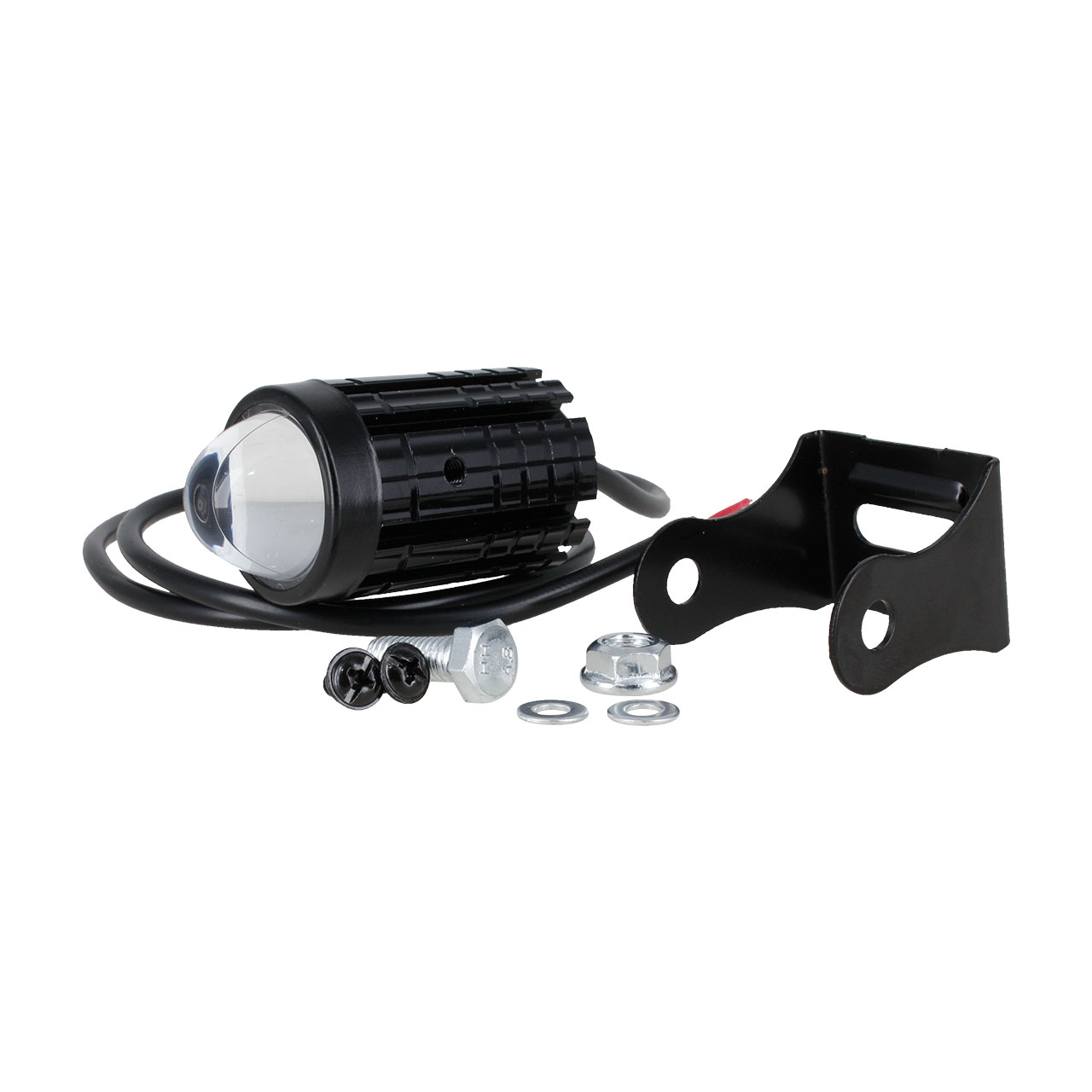 Par Faro Auxiliar Mini Proyector Led Lupa Bicolor Auto Moto